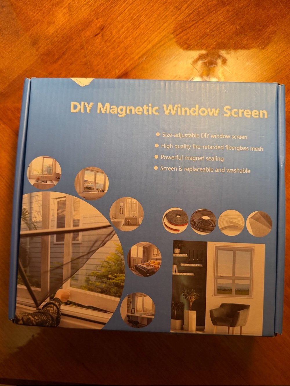 DIY Magnetic Window Screen